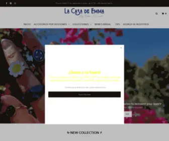 Lacasadeemma.com(LA CASA DE EMMA) Screenshot