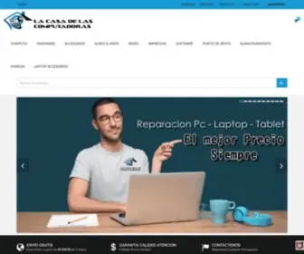 Lacasadelascomputadoras.com.mx(Más barato que nosotros) Screenshot