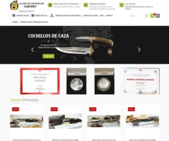 Lacasadelasnavajas.com(La Casa de las Navajas) Screenshot