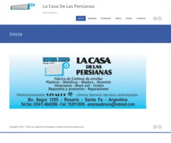 Lacasadelaspersianas.com(Empresa Bruno) Screenshot