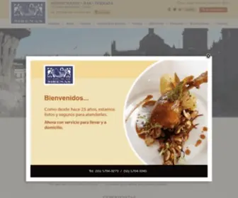 Lacasadelassirenas.rest(Restaurante La Casa de la Sirenas) Screenshot