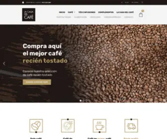 Lacasadelcafe.es(La Casa del Café) Screenshot