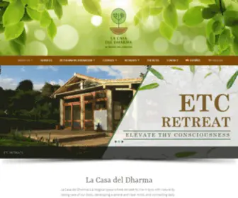 Lacasadeldharma.com(La Casa del Dharma) Screenshot