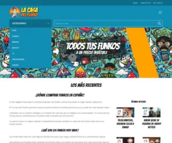 Lacasadelfunko.com(La Casa del Funko) Screenshot