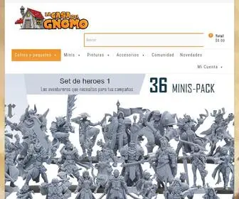 Lacasadelgnomo.com(MINIS Y ACCESORIOS PARA TUS JUEGOS DE ROL) Screenshot