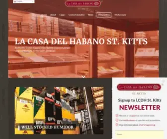 Lacasadelhabano.kn(La Casa Del Habano St) Screenshot