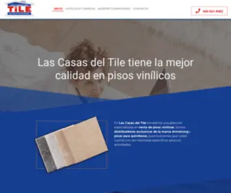 Lacasadeltile.com(Pisos vinílicos) Screenshot