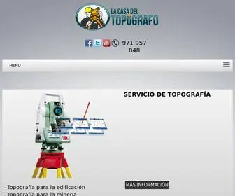 Lacasadeltopografo.com.pe(LA CASA DEL TOPOGRAFO) Screenshot