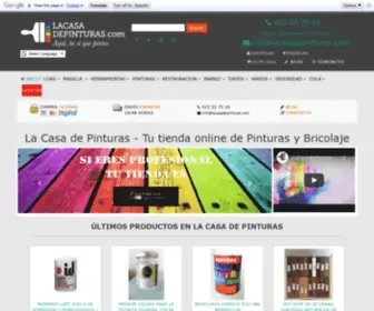 Lacasadepinturas.com(Domain Default page) Screenshot