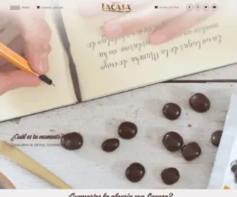 Lacasa.es(Desde 1852 elaborando deliciosos chocolates) Screenshot