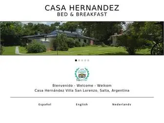 Lacasahernandez.com.ar(Casa Hernandez) Screenshot