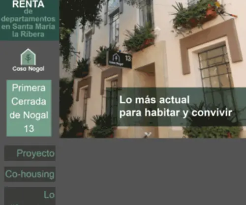 Lacasanogal.com.mx(La Casa Nogal) Screenshot