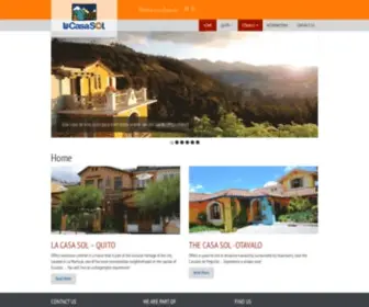 Lacasasol.com(La Casa Sol) Screenshot