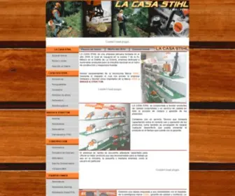 Lacasastihl.com(LA CASA STIHL) Screenshot