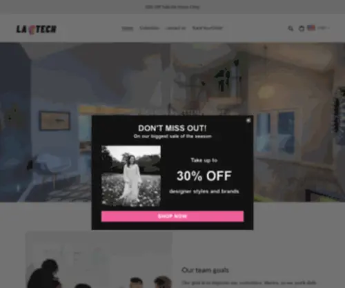Lacasatech.com(Create an Ecommerce Website and Sell Online) Screenshot