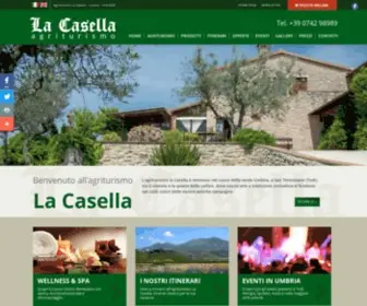 Lacasellaagriturismo.com(Agriturismo In Umbria) Screenshot