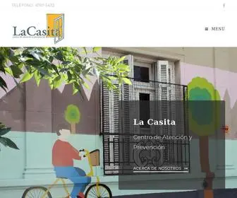 Lacasitavirtual.org.ar(Centro de Atención y Prevención) Screenshot