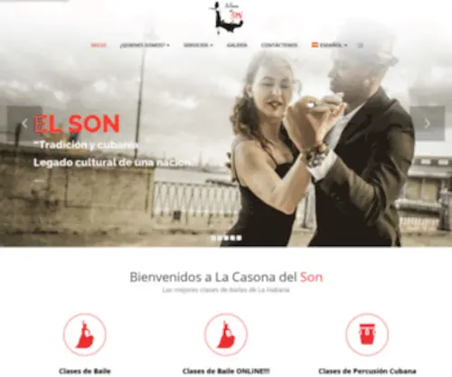 Lacasonadelson.com(La Casona del Son) Screenshot