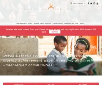 Lacatholicschools.org(LA Catholic Schools) Screenshot