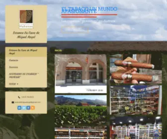 Lacavademiguelangel.com(ESTANCO LA CAVA DE MIGUEL ANGEL) Screenshot