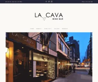 Lacavanyc.com(La Cava) Screenshot