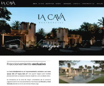 Lacavaresidencial.mx(La Cava Residencial) Screenshot