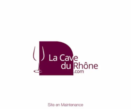 Lacavedurhone.com(La Cave du Rhône) Screenshot