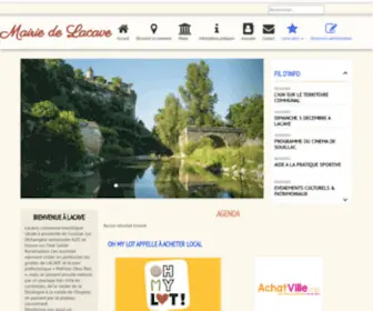 Lacave.fr( Accueil ) Screenshot