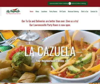 Lacazuela.com(La Cazuela) Screenshot