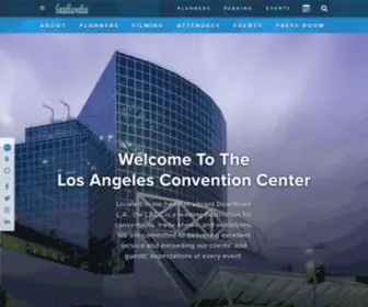 Lacclink.com(Los Angeles Convention Center) Screenshot