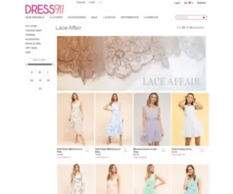 Laceaffair.com(Vintage Inspired Clothing) Screenshot
