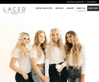 Lacedhairsalon.com(Laced Hair Salon) Screenshot