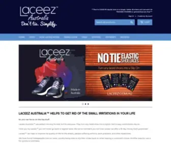 Laceez.com.au(Laceez Australia) Screenshot