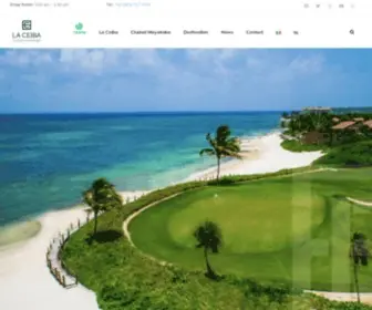 Laceibaciudadmayakoba.com(Ciudad Mayakoba Riviera Maya) Screenshot