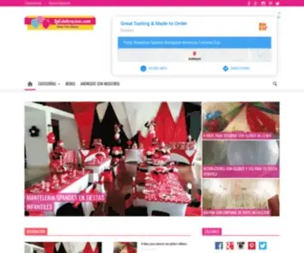 Lacelebracion.com(Fiestas) Screenshot