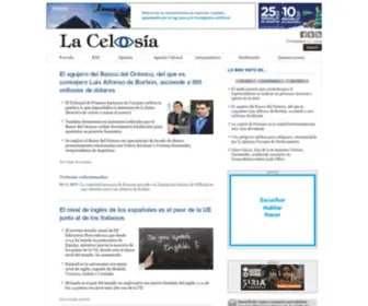 Lacelosia.com(La Celosía) Screenshot