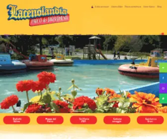 Lacenolandia.it(Lacenolandia Parco Giochi Laceno) Screenshot