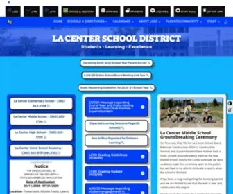 Lacenterschools.org(La Center School District) Screenshot