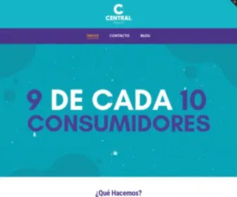 Lacentral.tv(Agencia de Influencers) Screenshot