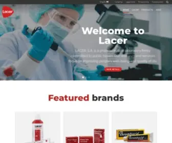 Lacer.com(Inicio) Screenshot