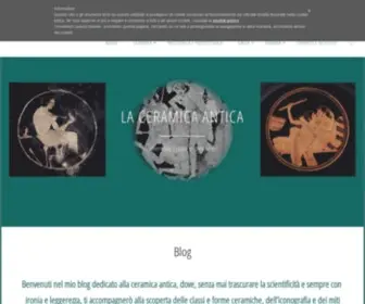 Laceramicaantica.org(La ceramica antica) Screenshot