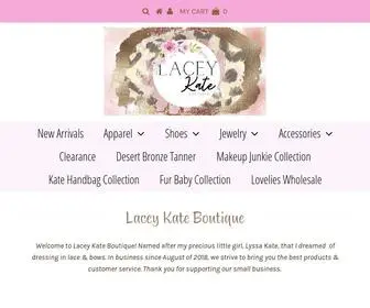 Laceykateboutique.com(Lacey Kate Boutique) Screenshot