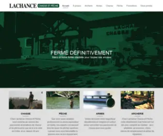 Lachancechasseetpeche.com(Lachancechasseetpeche Lachancechasseetpeche Devenez pro) Screenshot