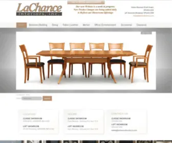 Lachancefurniture.com(LaChance Interiors) Screenshot