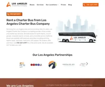 Lacharterbuscompany.com(Los Angeles Charter Bus Company) Screenshot