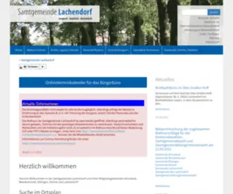 Lachendorf.de(Samtgemeinde Lachendorf) Screenshot