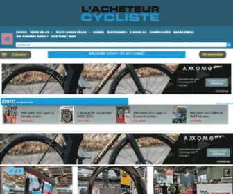 Lacheteurcycliste.com(Actu Cyclisme Vélo Course) Screenshot