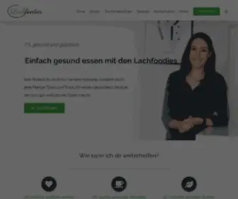 Lachfoodies.de(Einfach gesund essen) Screenshot