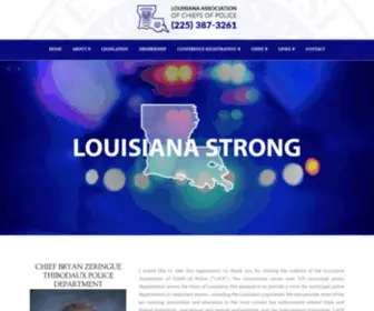 Lachiefs.org(Louisiana Chiefs Association of Police) Screenshot