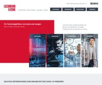 Lachmann-Rink.de(Lachmann & Rink GmbH: Software) Screenshot